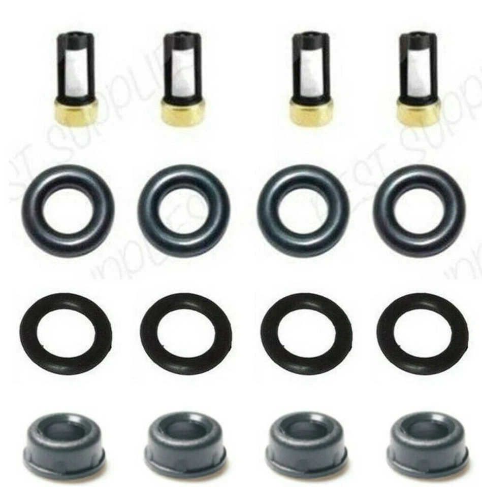 Kit de reparo de filtros O-Rings injetor de combustível para Chevy Saturn Pontiac 2.2l / 2.4l - Imagem 3 de 3