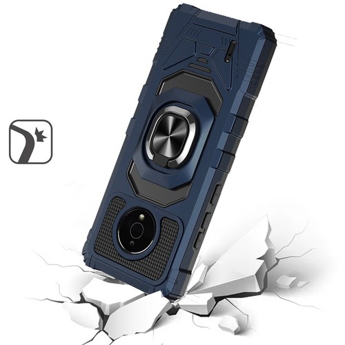 for Nokia C200 Case Robotic Ring Stand Hybrid Protector Cover+Prytool - Picture 11 of 11