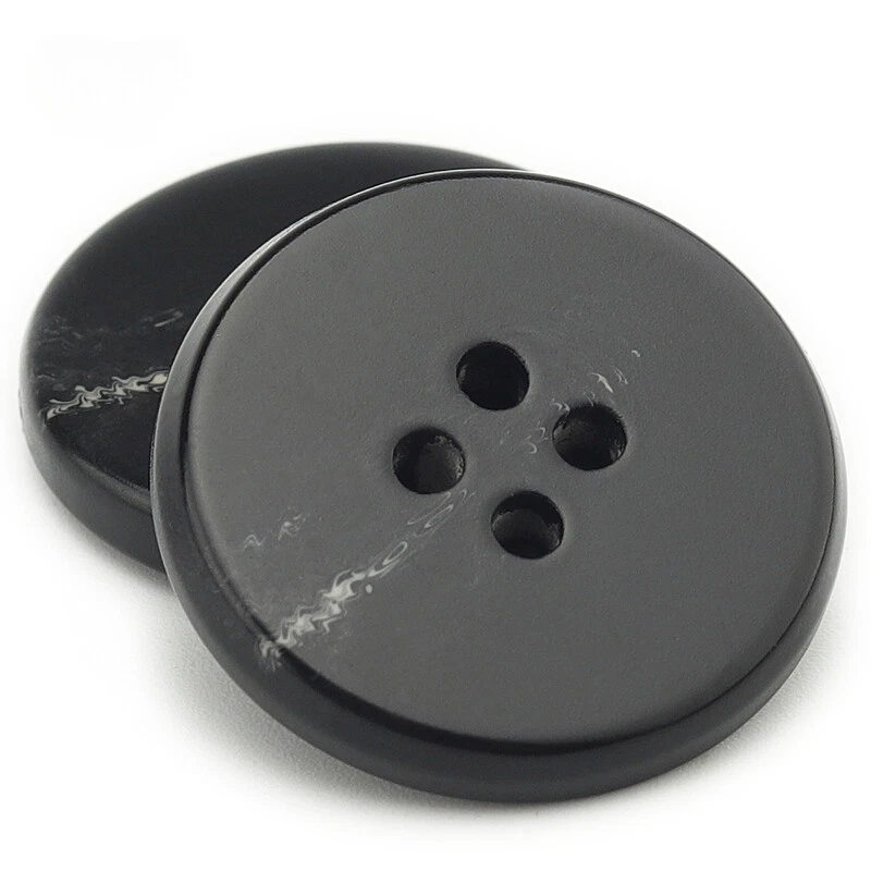 10 Pieces Sewing Buttons Coat 4-Hole Round Resin Button Clothing DIY Crafts - Image 2 of 4