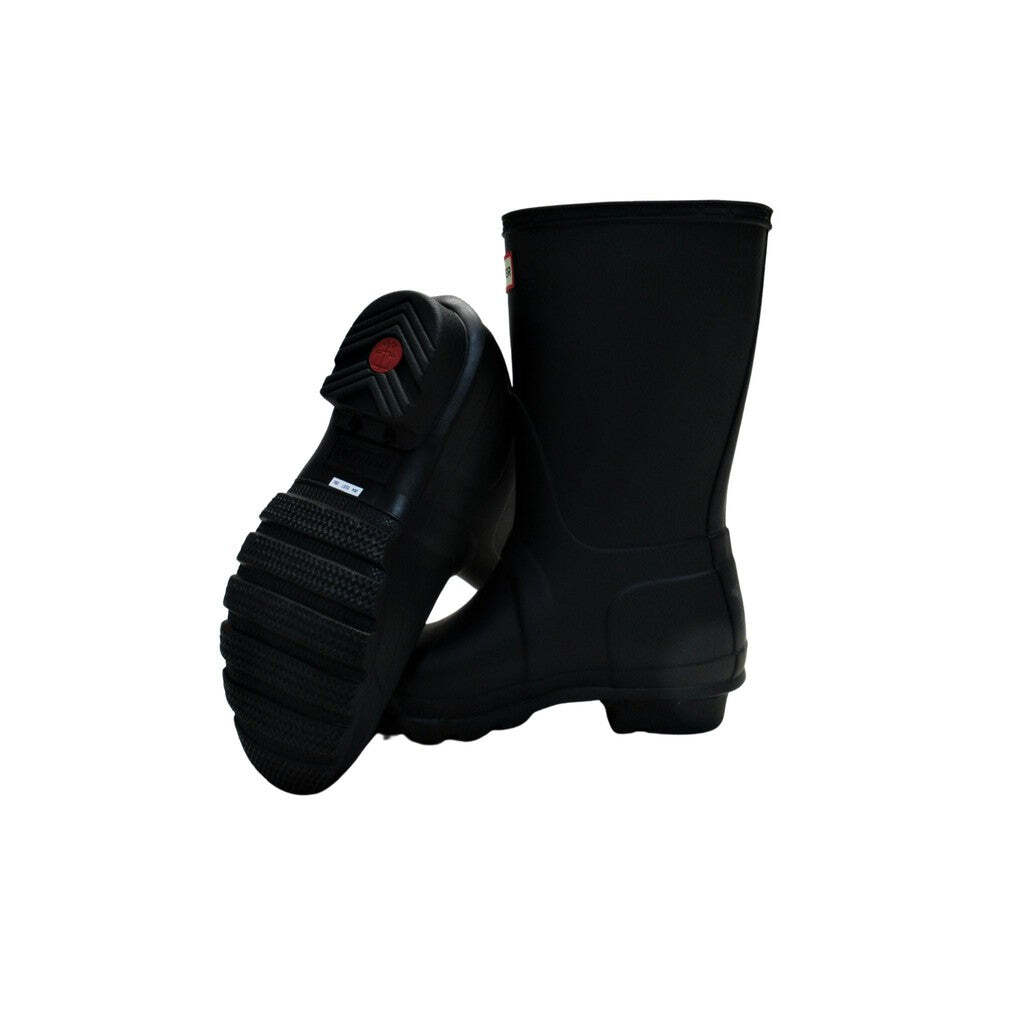 Hunter Original Short Women's Rain Boots - Black, US 7