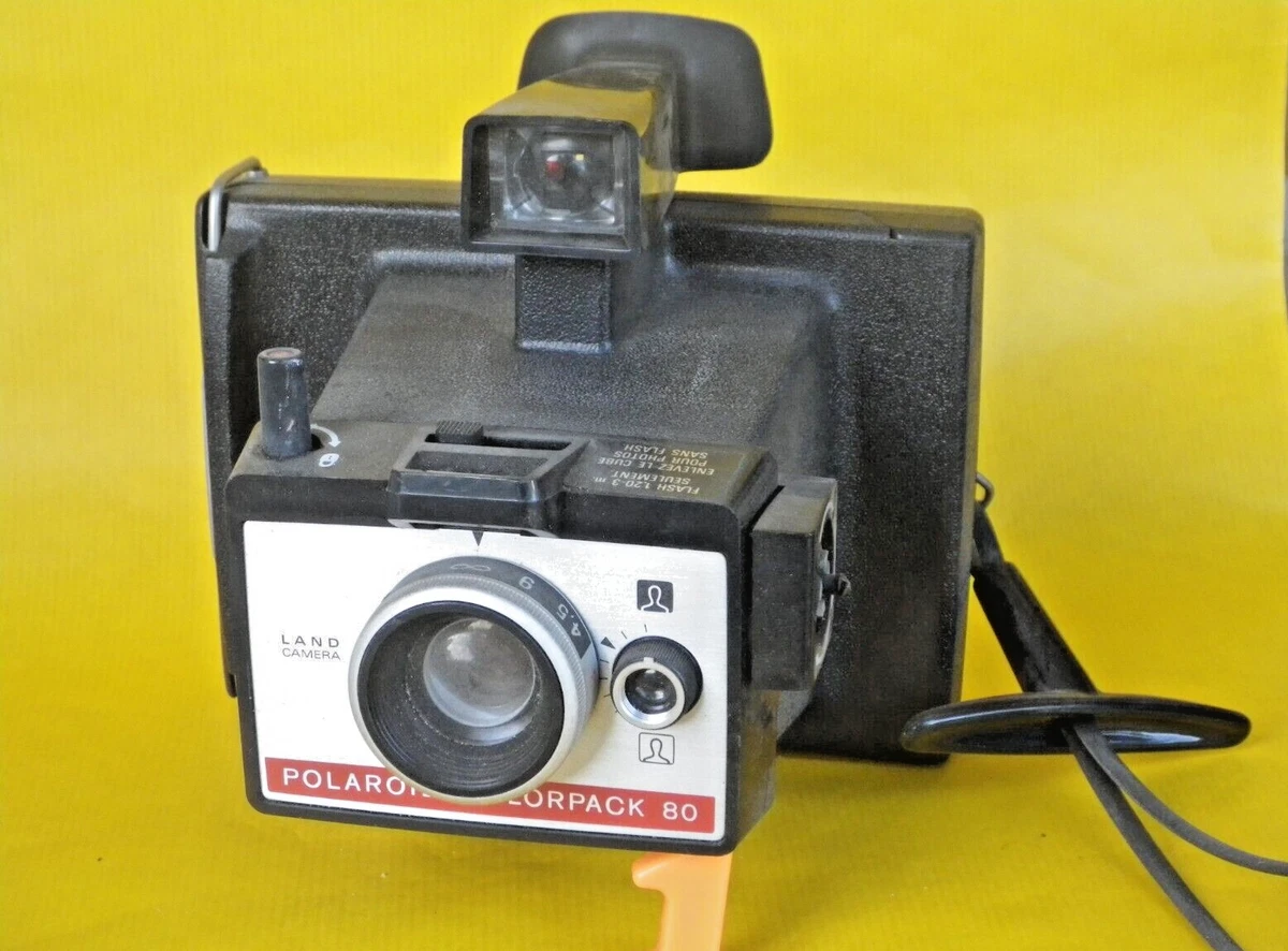 Vintage Polaroid Colorpack 80 Land Camera. Vintage 70's Camera. Retro Camera. Décor. Gift