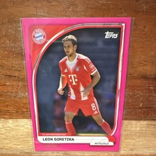 Topps 2019 FC Bayern Munich Team Set Leon Goretzka Pink #16 032/250