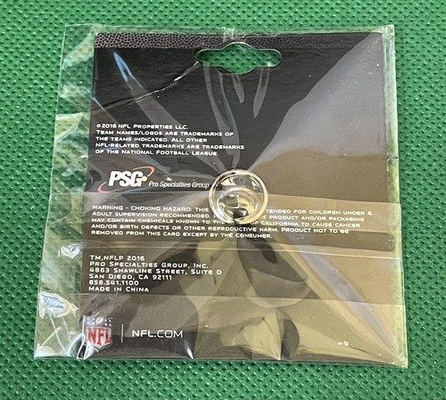 SEATTLE SEAHAWKS Football NFL Logo Lapel Pin Back Tie Tack - Picture 2 of 2