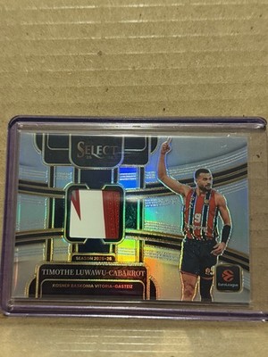 2025-26 Select Euroleague Basketball Timothe Luwau-Cabarrot Silver Threads /99