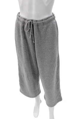 Z Supply Unisex Sweat Shorts Gray Polyester Drawstring Size M