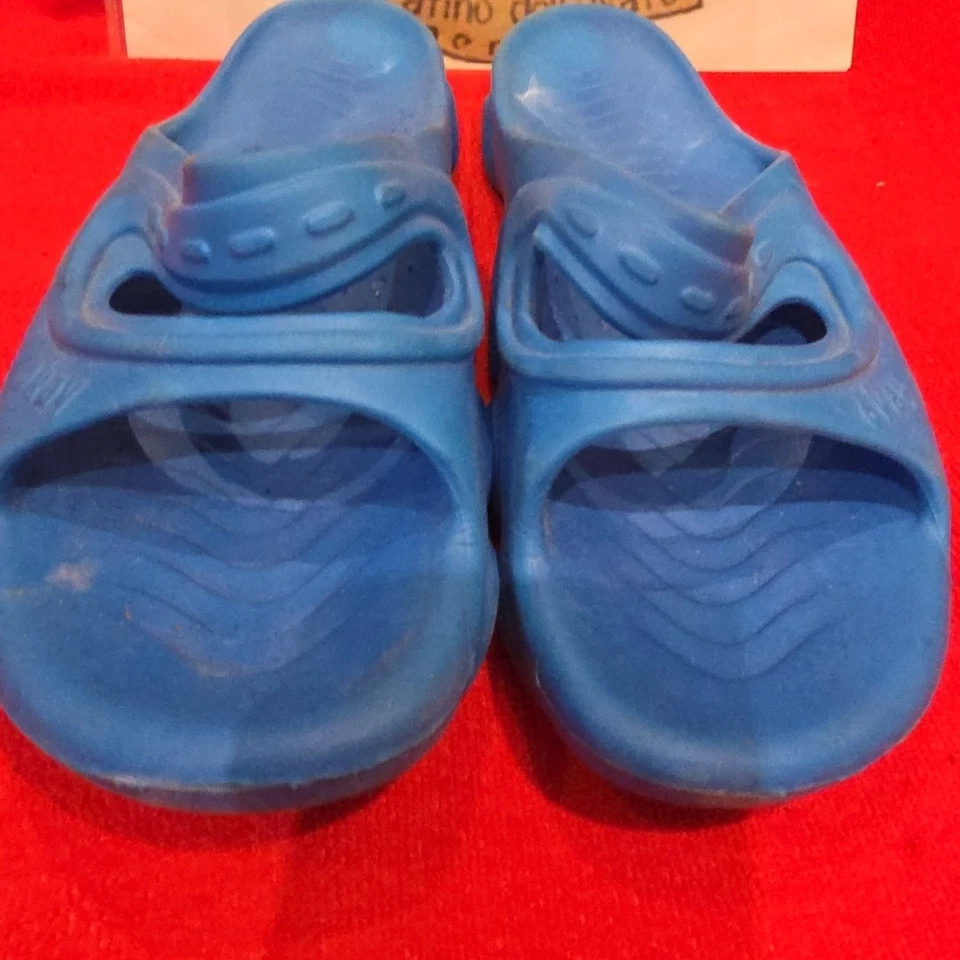 ER-STOCK-178 # CIABATTA PISCINA ROMA TG:44/45 BLU S/SCATOLA Foto 3 de 4