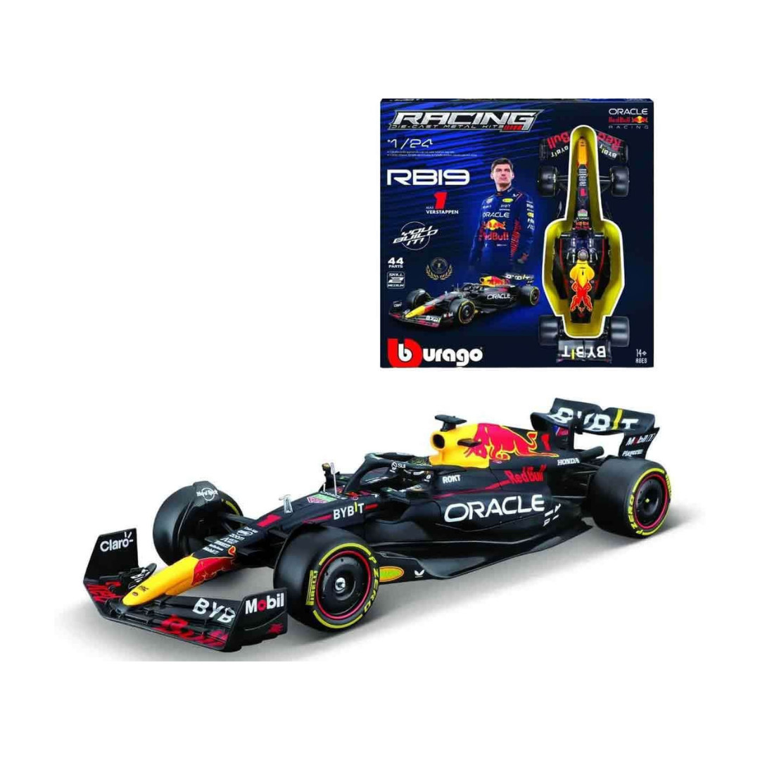 Maquette F1 Red Bull RB19 Max Verstappen 1/24 : Kit voiture de course miniature Formule 1 à monter