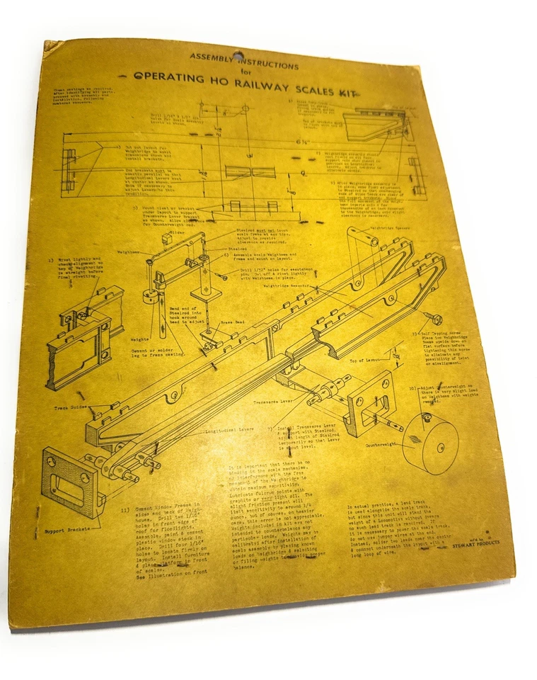 Kit de colección Stewart Products escala HO operativa escala todo metal Foto 2 de 2
