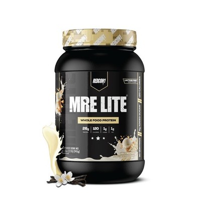 REDCON1 MRE LITE Whole Food Protein Powder, Vanilla Milkshake - Lactose Free ...