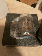 Fallout 4 76 New Vegas Sunset Sarsaparilla Stein Mug Cup Figure /w Deputy Badge