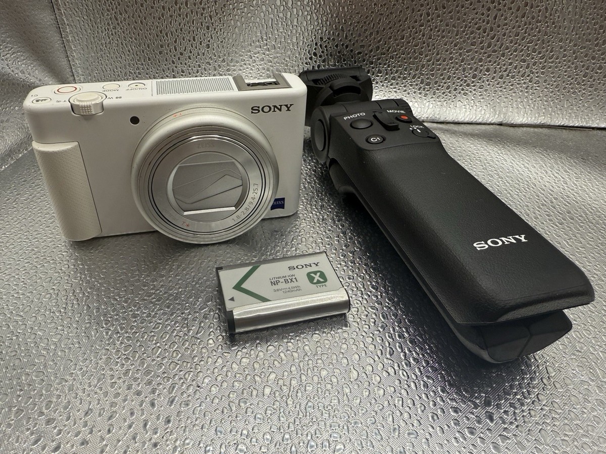 Sony Cyber-shot ZV-1 /ZV-1F 20.1MP Digital Camera White w/GP