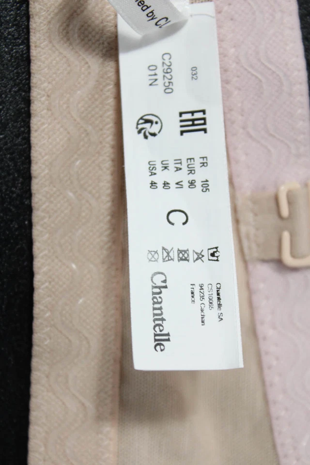 Chantelle Womens Detachable Strapless Push Up Bra Beige Size 40C - Image 4 of 4