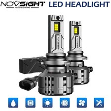 Novsight 9005 Led Headlight Bulbs Kit High Low Beam 6500k Super Bright 40000lm Novsight 9005 Led Headlight Bulbs Kit High Low Beam 6500k Super Bright 40000lm