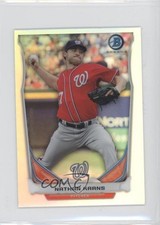 2014 Bowman Scout Top 5 Prospects Mini Chrome Refractors Nathan Karns 0l1