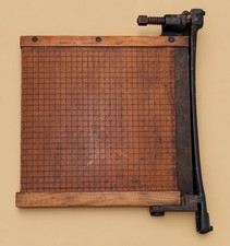 Vintage INGENTO No. 5 Paper Cutter Ideal School Supply Co. Chicago Circa 1948-50