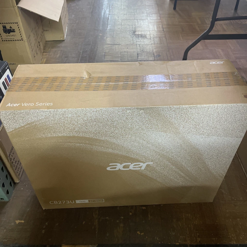 Acer CB273U BEMIPRUZX 27" WQHD IPS LED Gaming Monitor - Black - Image 4 of 4