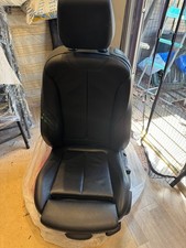 BMW F23 M240i LCI front seats pair black leather heated manual