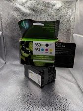 Genuine HP 950XL/951 Combo C2P01FN Ink Black Cyan Magenta Yellow EX 04/2027