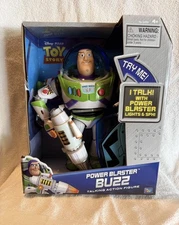 Disney Toy Story Power Blaster Buzz Talking Action Figure Thinkway Toys 