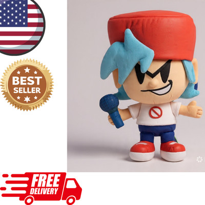 New In Stock FNF Friday Night Girlfriend Boyfriend Nene Pico Darnell Plush Doll 
