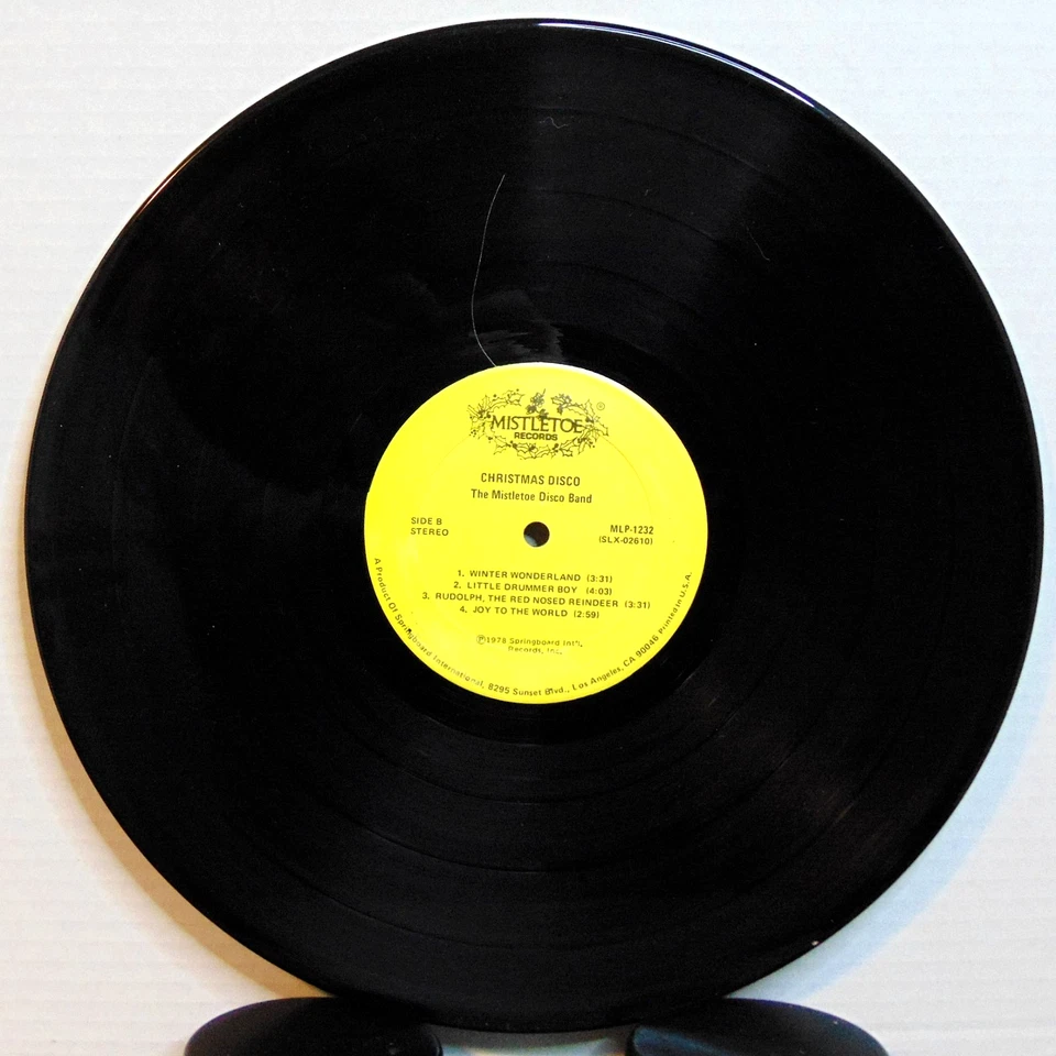 The Mistletoe Disco Band - Christmas Disco  1978 Mistletoe Records Holiday LP Foto 4 de 4