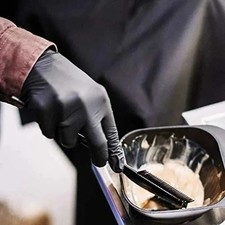 50/20PCS Disposable Black Nitrile Gloves Latex Free Waterproof Durable Suitable