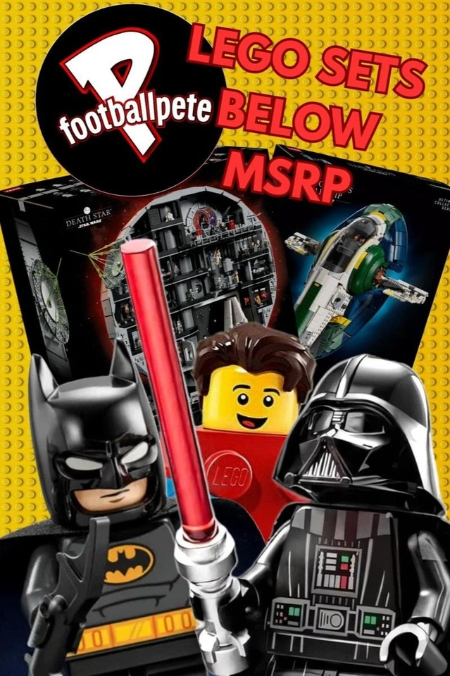 LEGO DROPS - CRAZY DEALS ON CRAZY SETS + MINIFIGURE AUCTIONS