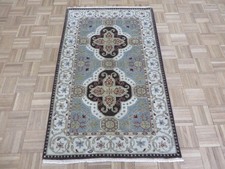 3'1 x 5 Hand Knotted Brown Khotan Oushak Oriental Rug G16423