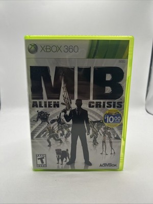 MIB Men In Black Alien Crisis (Microsoft Xbox 360) CIB Complete