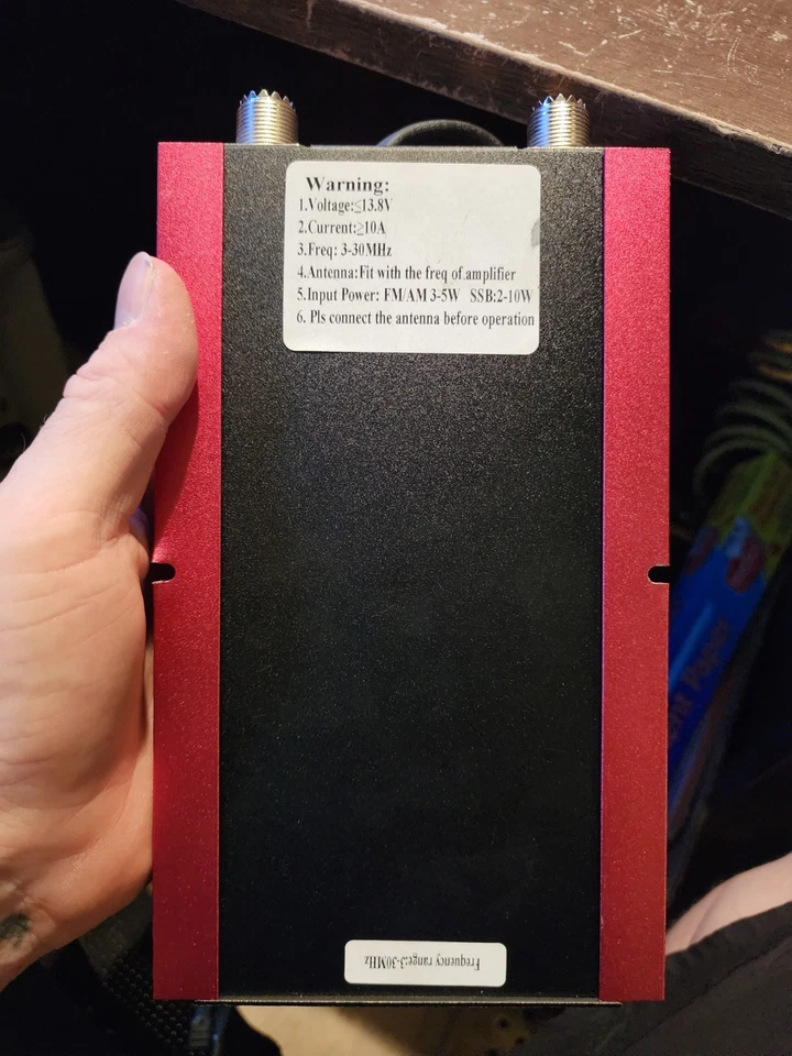 Amplificador HYS TC-300 3-30 mhz AMFM SSB Como Nuevo Probado L@@k Foto 3 de 4