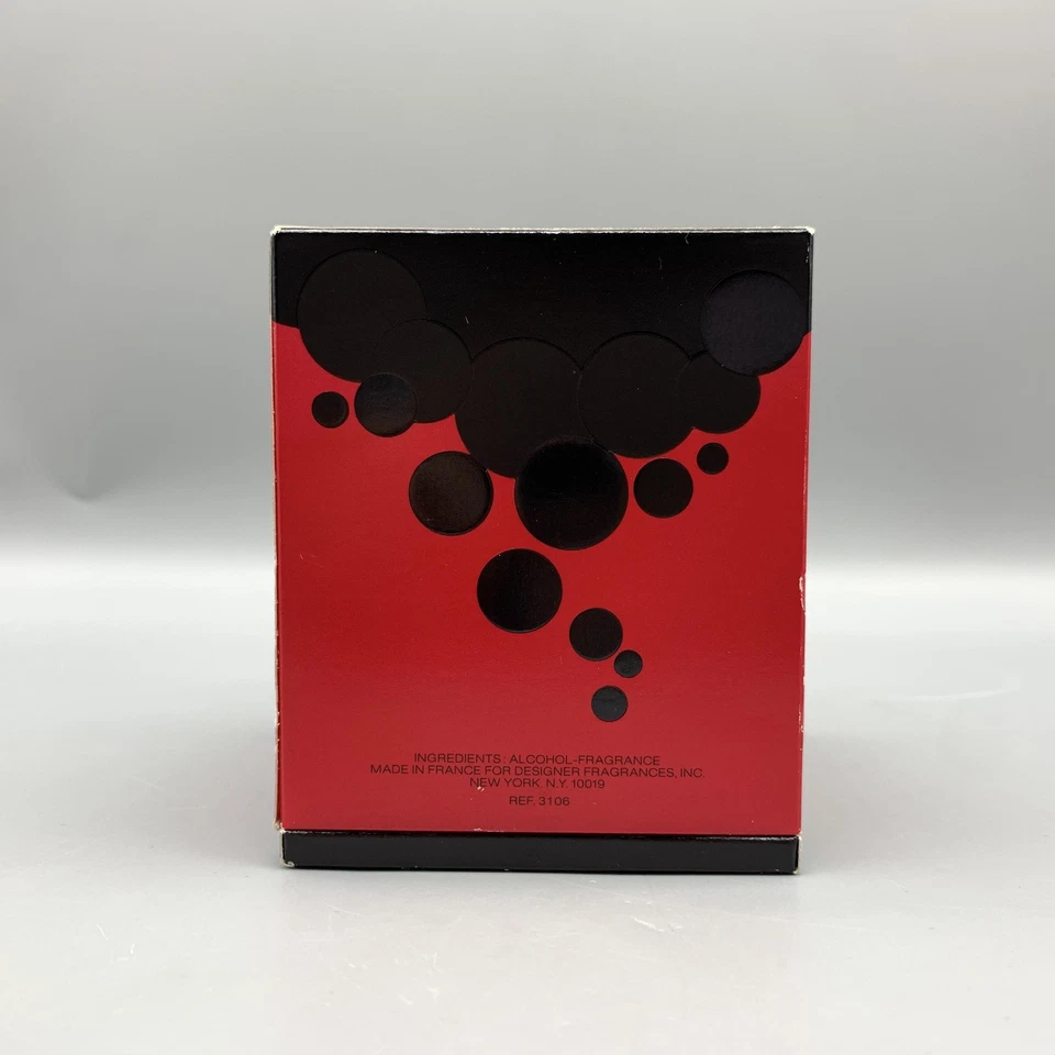 Perfume de mujer Bob Mackie vintage 1/2 fl oz 15 ml negro Art Deco botella perfume Foto 4 de 4