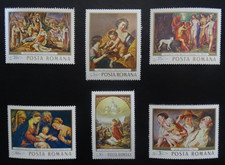 Romania Mi 2706-2711 **, SC 1995-2005 MNH, Painting