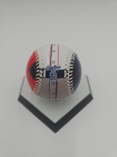 New Boston Red Sox Rawlings Multi Color Logo Baseball Nice ! Man Cave Nice - Picture 5 of 6