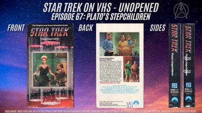 Star Trek VHS (unopened) 67 Plato's Stepchildren