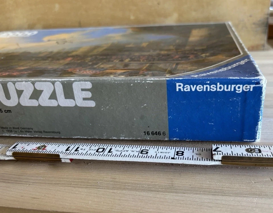 Quebra-cabeça muito raro vintage Ravensburger 2000 peças recepção embaixador veneziano - Imagem 3 de 4