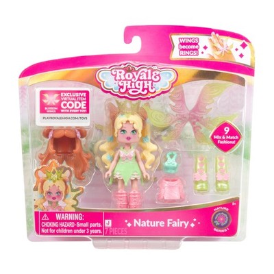 Royale High 3  Nature Fairy Fashion Doll - 1 Figure with 3-inch, 