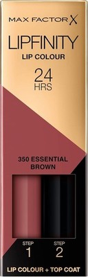 Max Factor Lipfinity Lippenfarbe - 350 ESSENTIAL BROWN