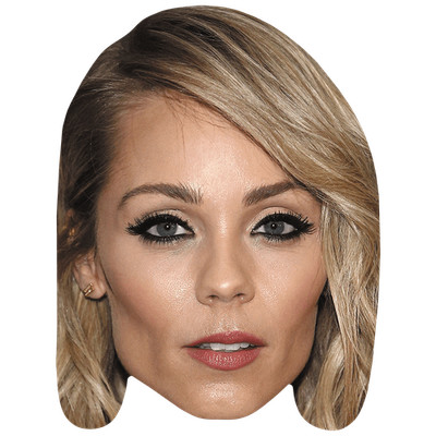 Laura Vandervoort (Hair Down) Big Head. Larger than life mask.