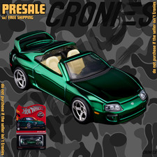 1997 Toyota Supra Spectraflame British Racing Green Hot Wheels RLC PRESALE