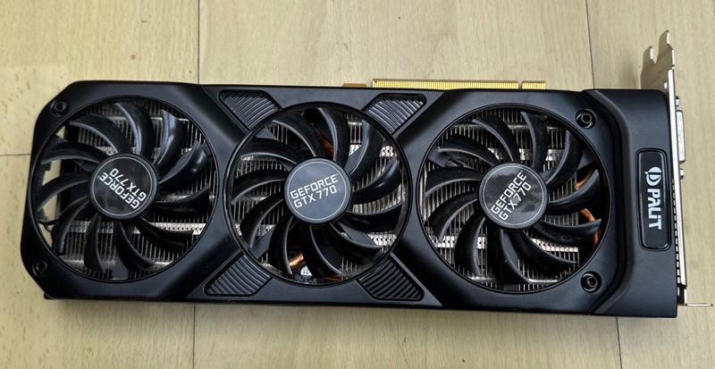 Palit GeForce GTX 770 OC Edition 2GB GDDR5 Graphics Card Fully working used