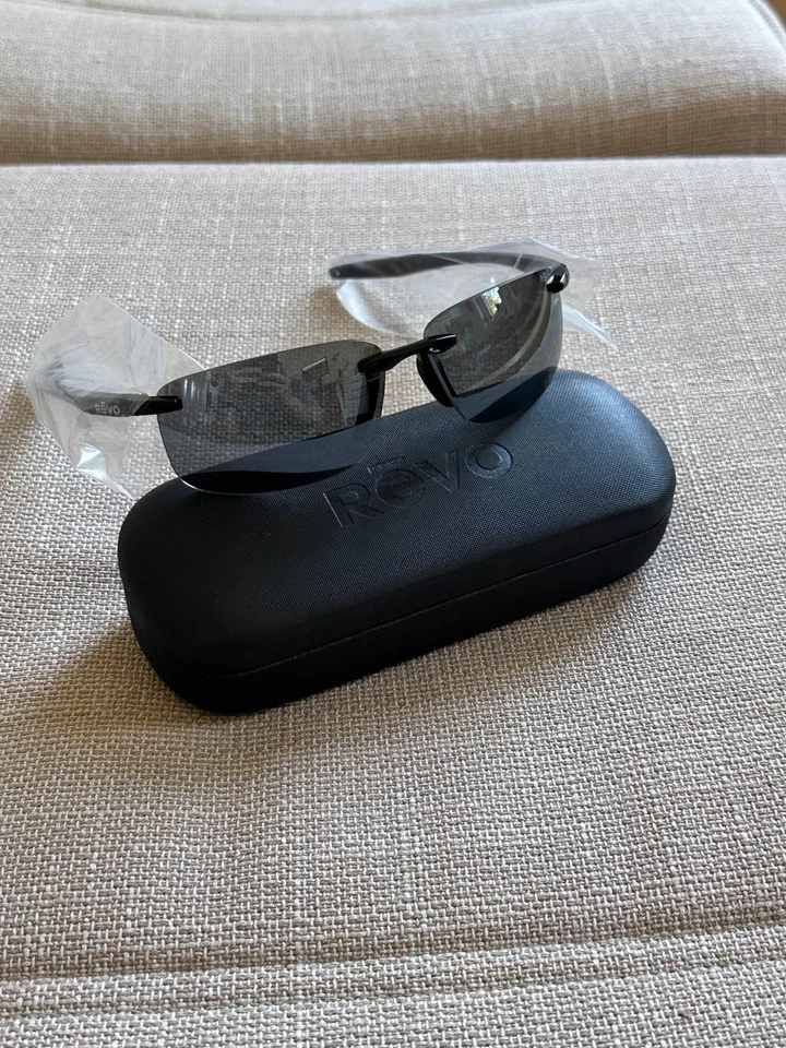 Gafas de sol Revo Descend N negras con lentes polarizadas nuevas Foto 2 de 4