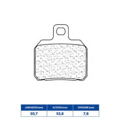 KEEWAY 250 SILVERBLADE 2007-2007 SINTERED BRAKE PADS