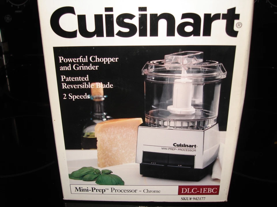 NEW Cuisinart DLC-1SS (1EBC) W/2-2.6 Cups Mini-Prep Processor Stainless Steel - Image 3 of 4
