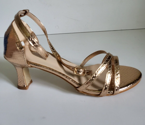 sandales cuivrées