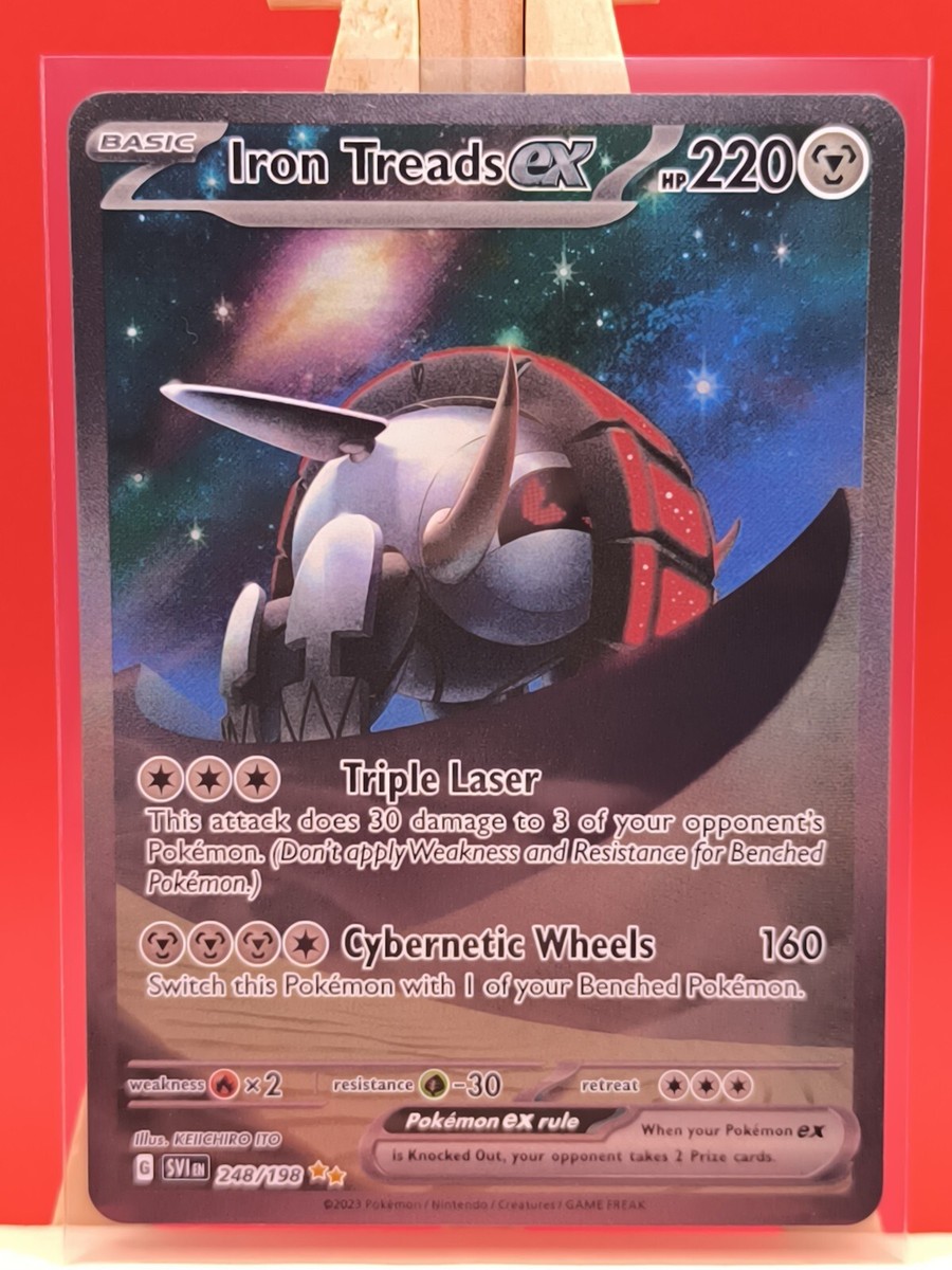 Iron Treads ex 248/198 Scarlet & Violet Alternate Full Art
