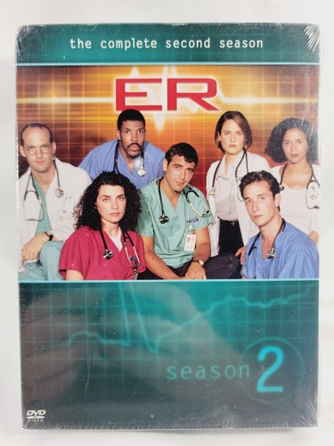 ER - The Complete Second Season (DVD, 2004, 4-Disc Set) for sale online ...