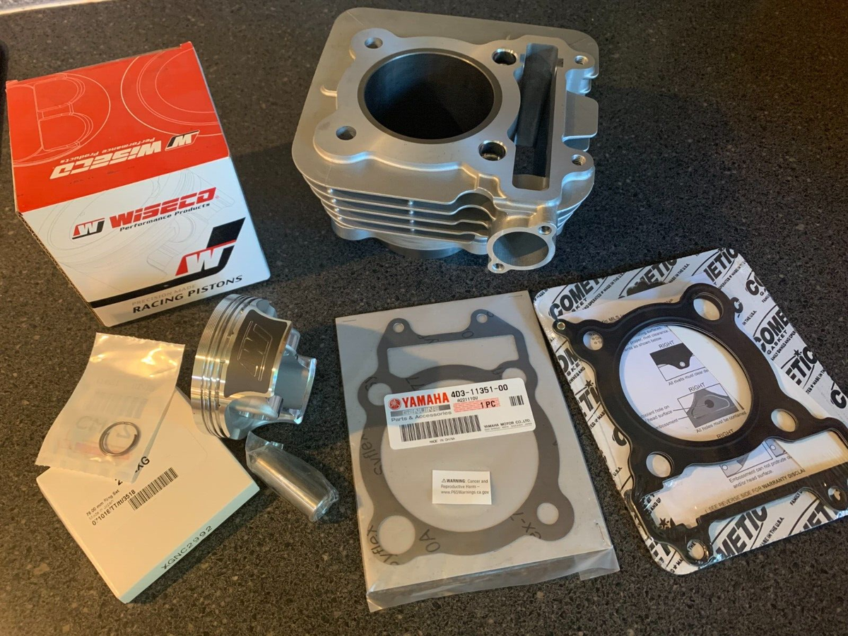 2008-2013 Yamaha Raptor 250 Big Bore 76mm 263cc Cylinder Jug