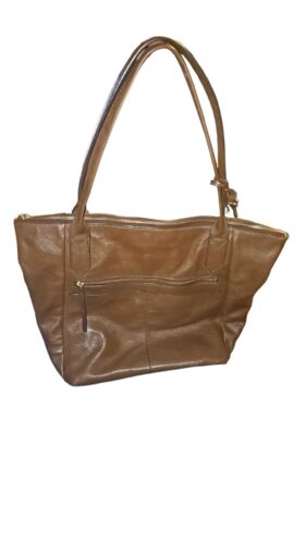 FOSSIL Large Brown Leather FIONA Tote Handbag Purse - Picture 1 of 11