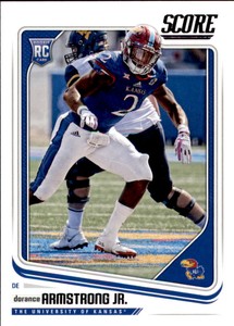 100 card lot of 2018 Score Football Dorance Armstrong Jr &hellip;