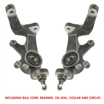 Front Left & Right Wheel Knuckle For Yamaha Rhino 660 YXR660F 4X4 2004-2007